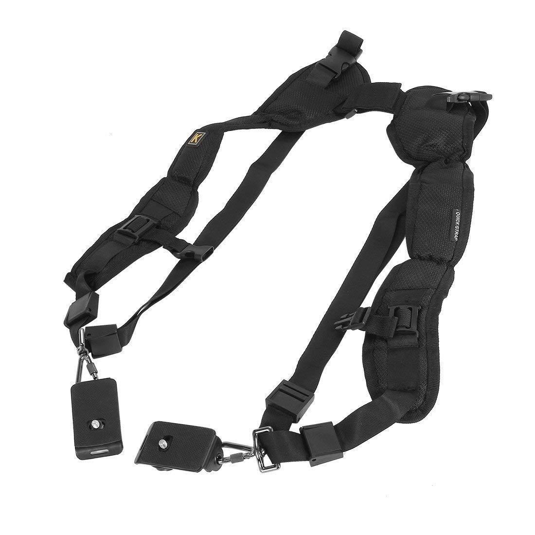 Ремінь подвійний розвантажувальний Quick Strap для всіх марок фотоапаратів