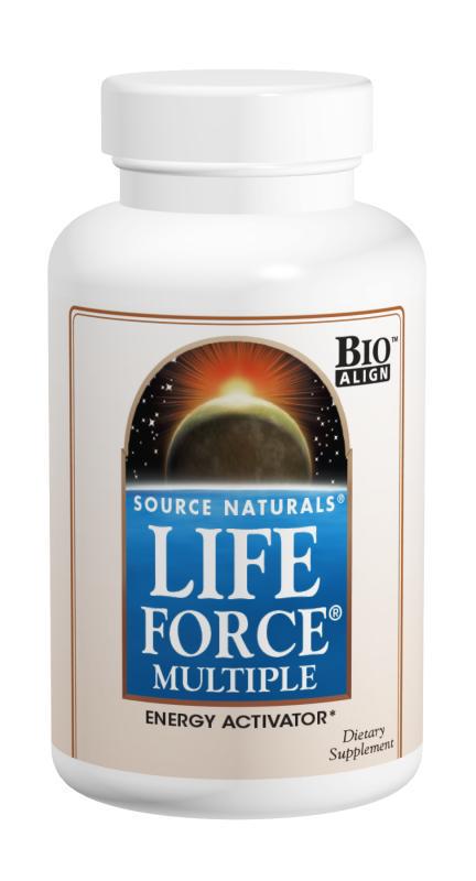 Мультикомплекс Source Naturals Life Force для підтримки енергії 120 капсул