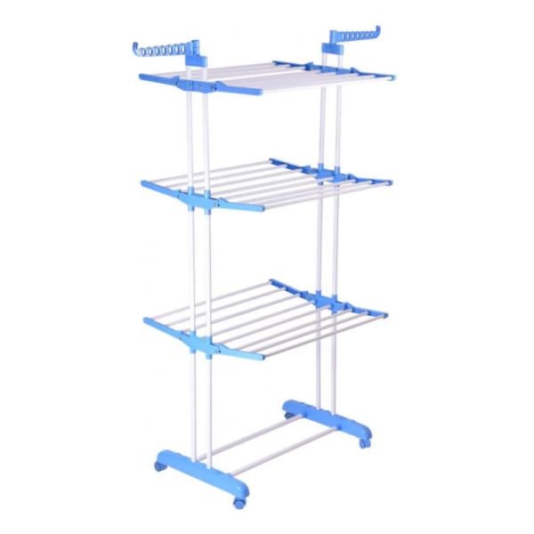 Сушилка для белья Garment rack with wheels складная многоярусная (1623) - фото 1