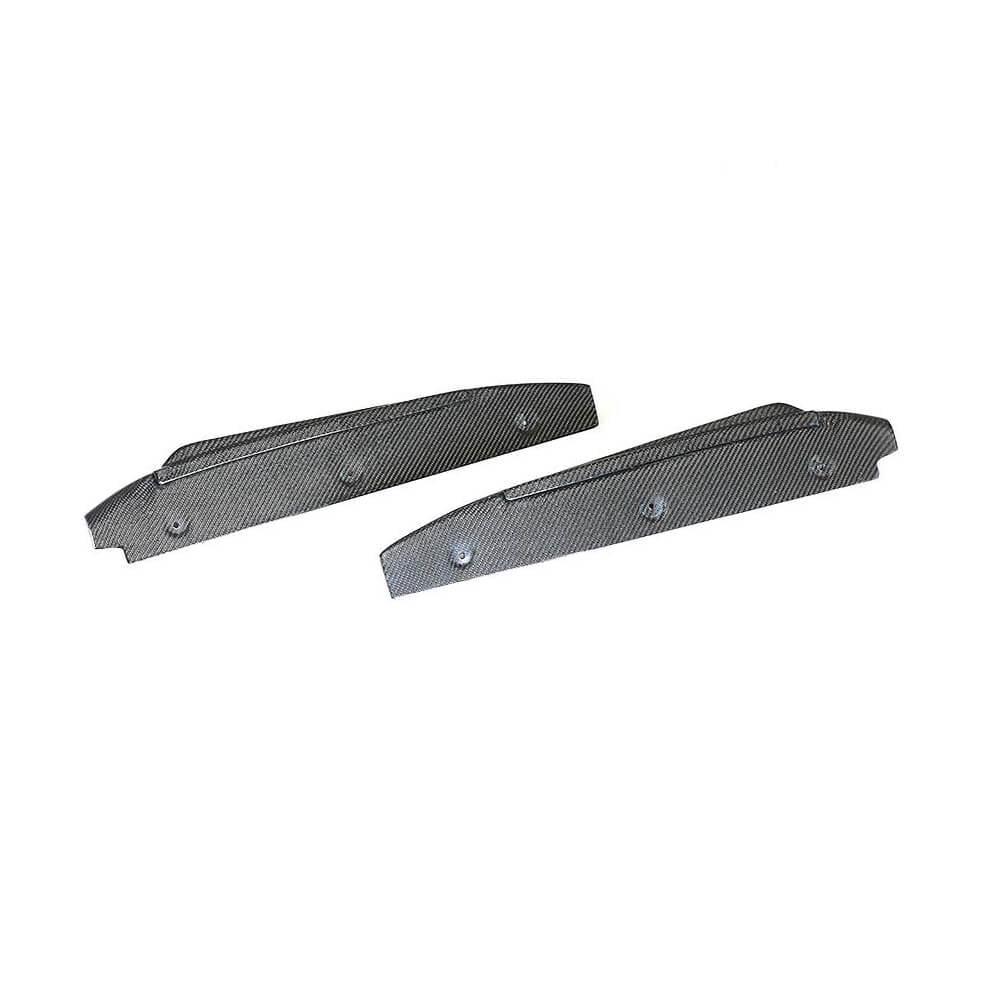 Боковые юбки сплиттера DDCarbon V2 для Audi R8 2015- гг. натуральный карбон ΩΩ (132930)