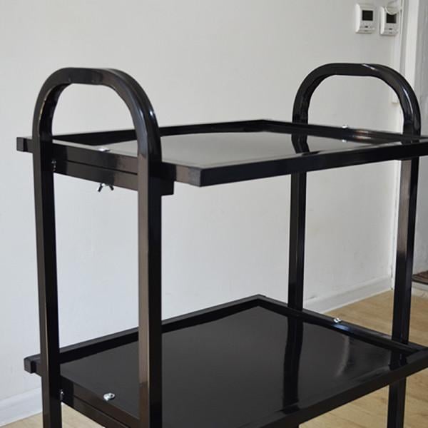 Візок косметологічний Профі Чорний - фото 3 Візок косметологічний Профі Чорний - фото 3