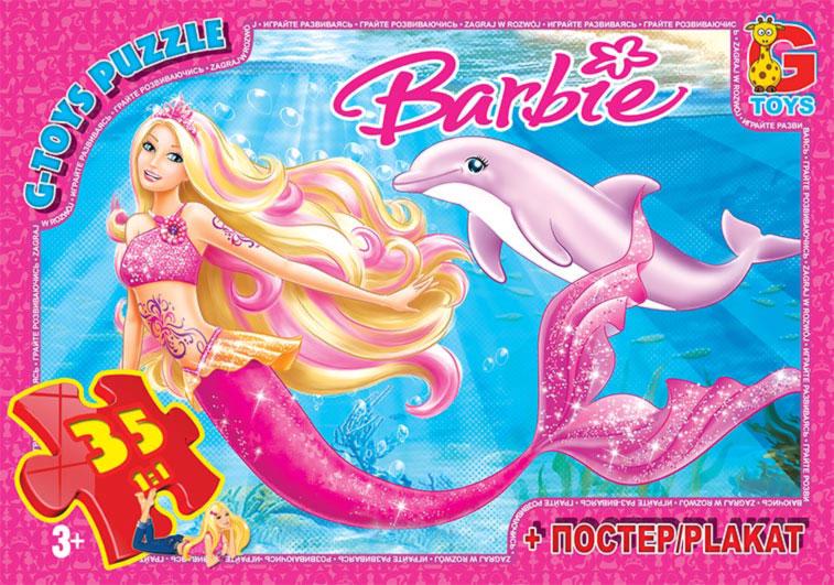 Пазли «Barbie» 35 деталей 19х13х3см (BA015)
