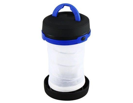 Складний ліхтар SUNROZ Pop-Up Lantern для подорожей і туризму Чорно-синій (SUN4344) Складний ліхтар SUNROZ Pop-Up Lantern для подорожей і туризму Чорно-синій (SUN4344)