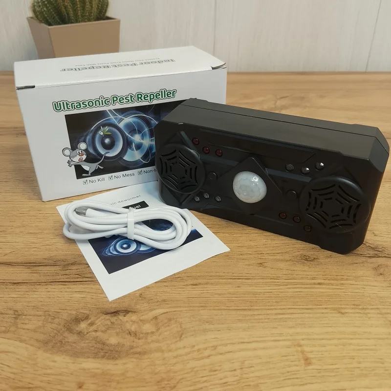 Отпугиватель мышей и насекомых от USB ультразвуковой