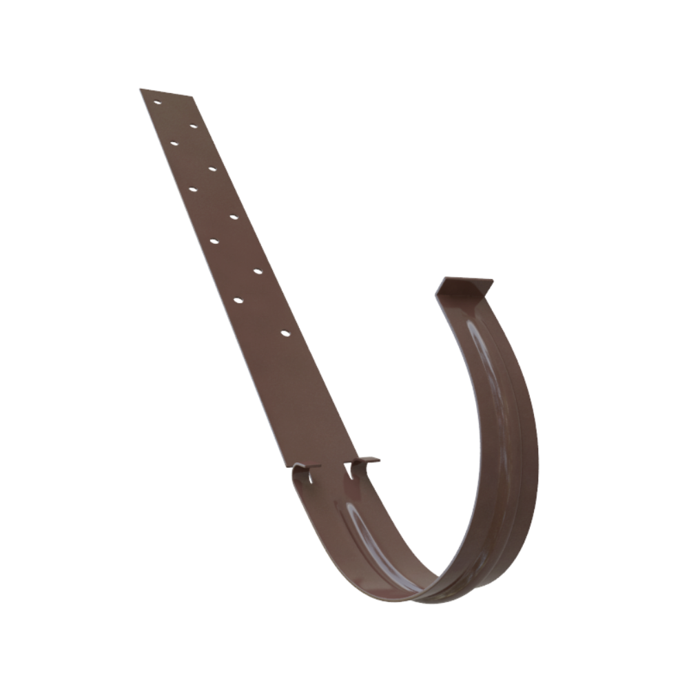 Кронштейн желоба Alta Profil 125 система металл Коричневый (18169843)