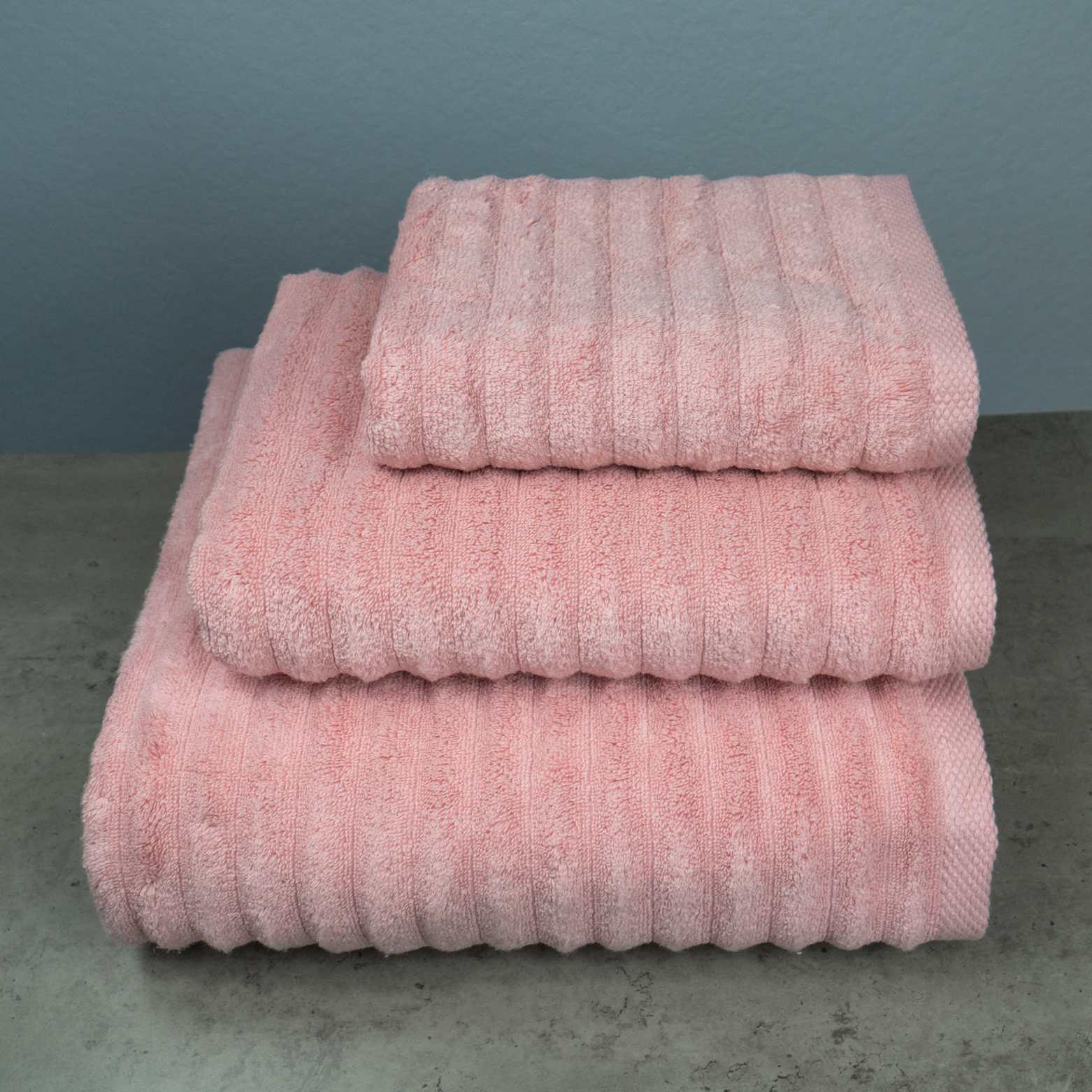 Набор полотенец GM Textile Зеро Твист 3 шт. Розовый (550-3k-zt-pink)