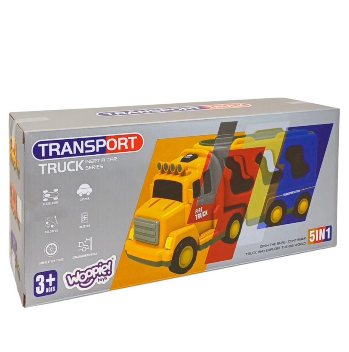 Набір ігровий музичних машинок Пожежна техніка Трак з 6 машинками (2755411984) - фото 7 Набір ігровий музичних машинок Пожежна техніка Трак з 6 машинками (2755411984) - фото 7