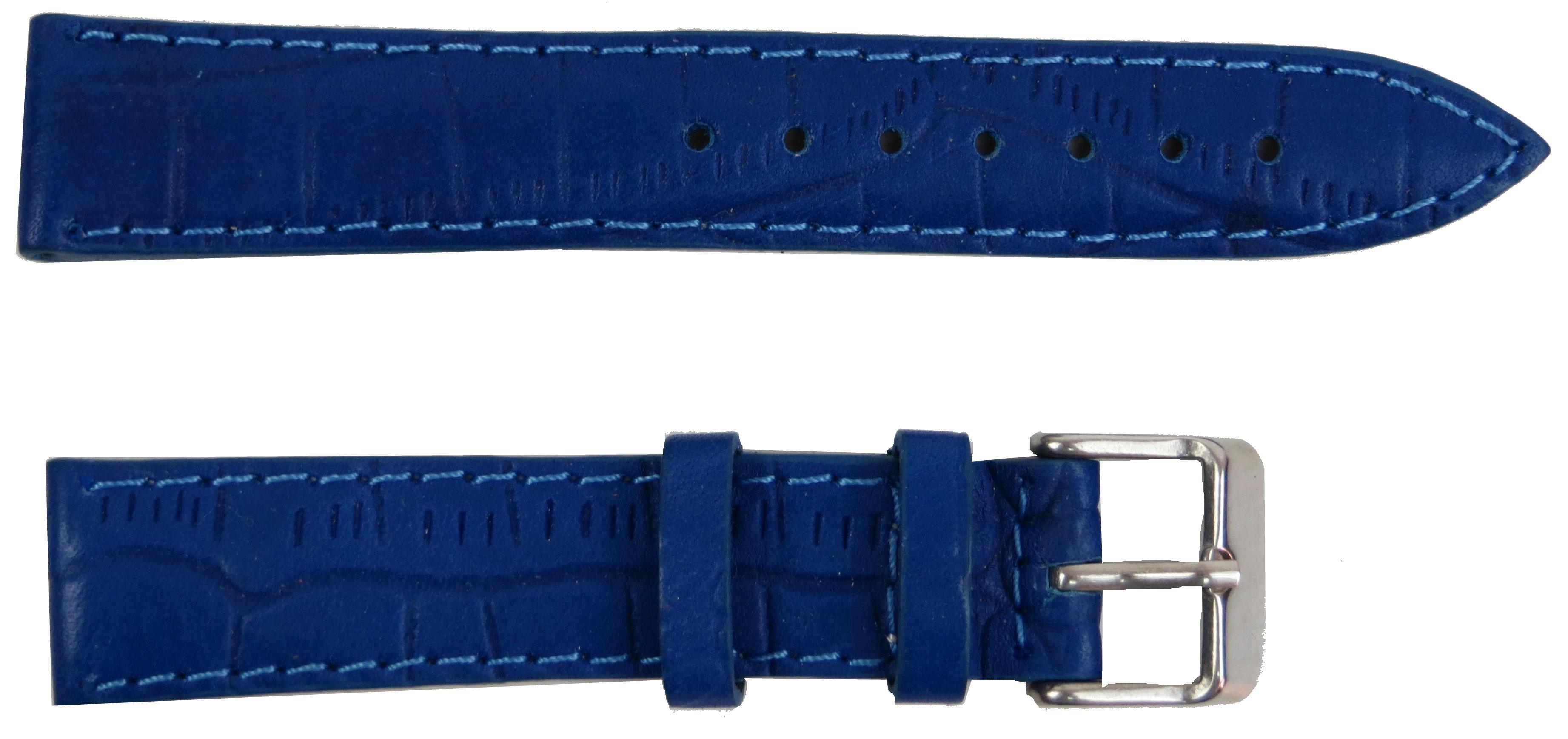 Ремінець для годинника Mykhail Ikhtyar 18 мм Синій (S18-318S blue) Ремінець для годинника Mykhail Ikhtyar 18 мм Синій (S18-318S blue)