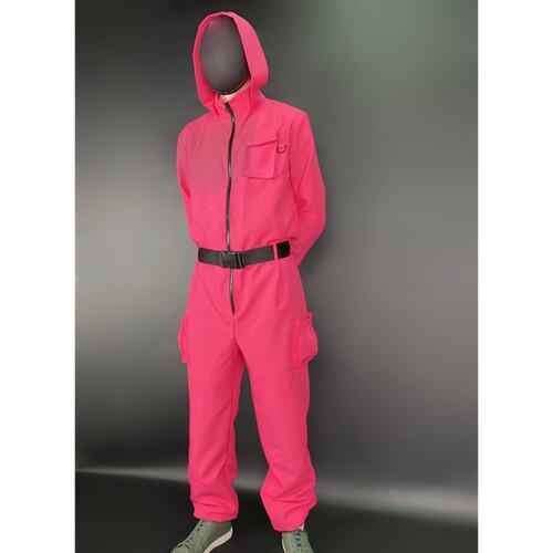 Костюм Seta Decor Игра в кальмара с маской 3D ведущего squid game (21-616-4)