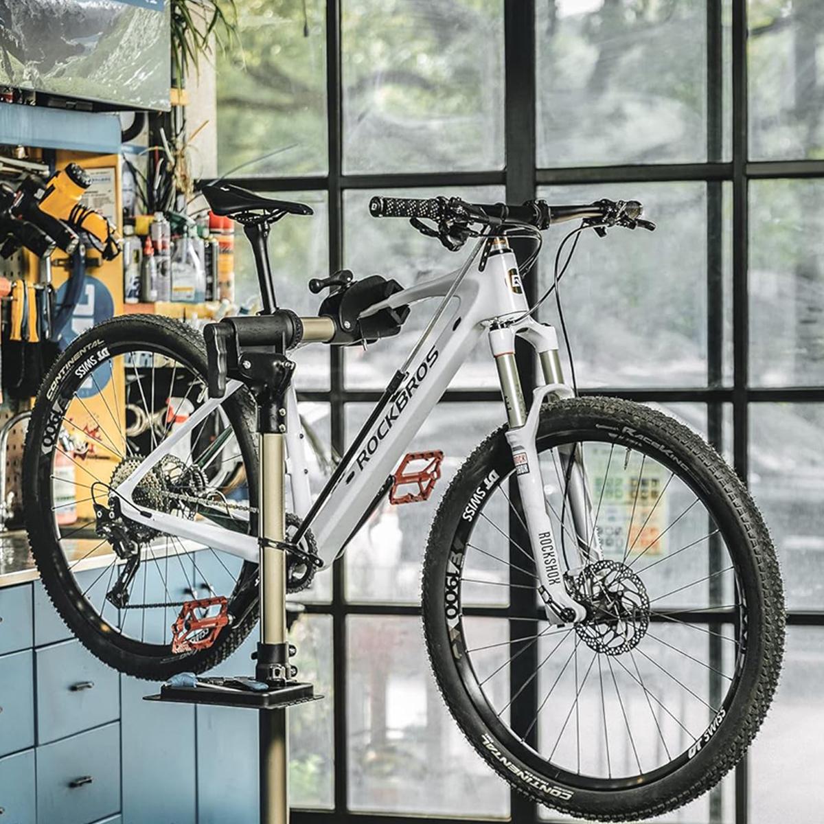 Стойка для велосипедов с подставкой-органайзером ROCKBROS MP-02 Серый (RB-MP-02-4840) - фото 2 Стойка для велосипедов с подставкой-органайзером ROCKBROS MP-02 Серый (RB-MP-02-4840) - фото 2