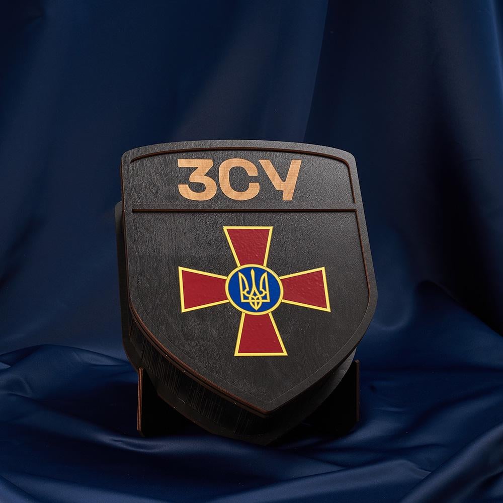 Подарочный набор рюмок с шевроном ВСУ большой (28420963) - фото 9 Подарочный набор рюмок с шевроном ВСУ большой (28420963) - фото 9