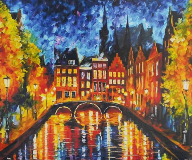 Картина за номерами TK Group 30032 30 Амстердам 30х40 см (110618)