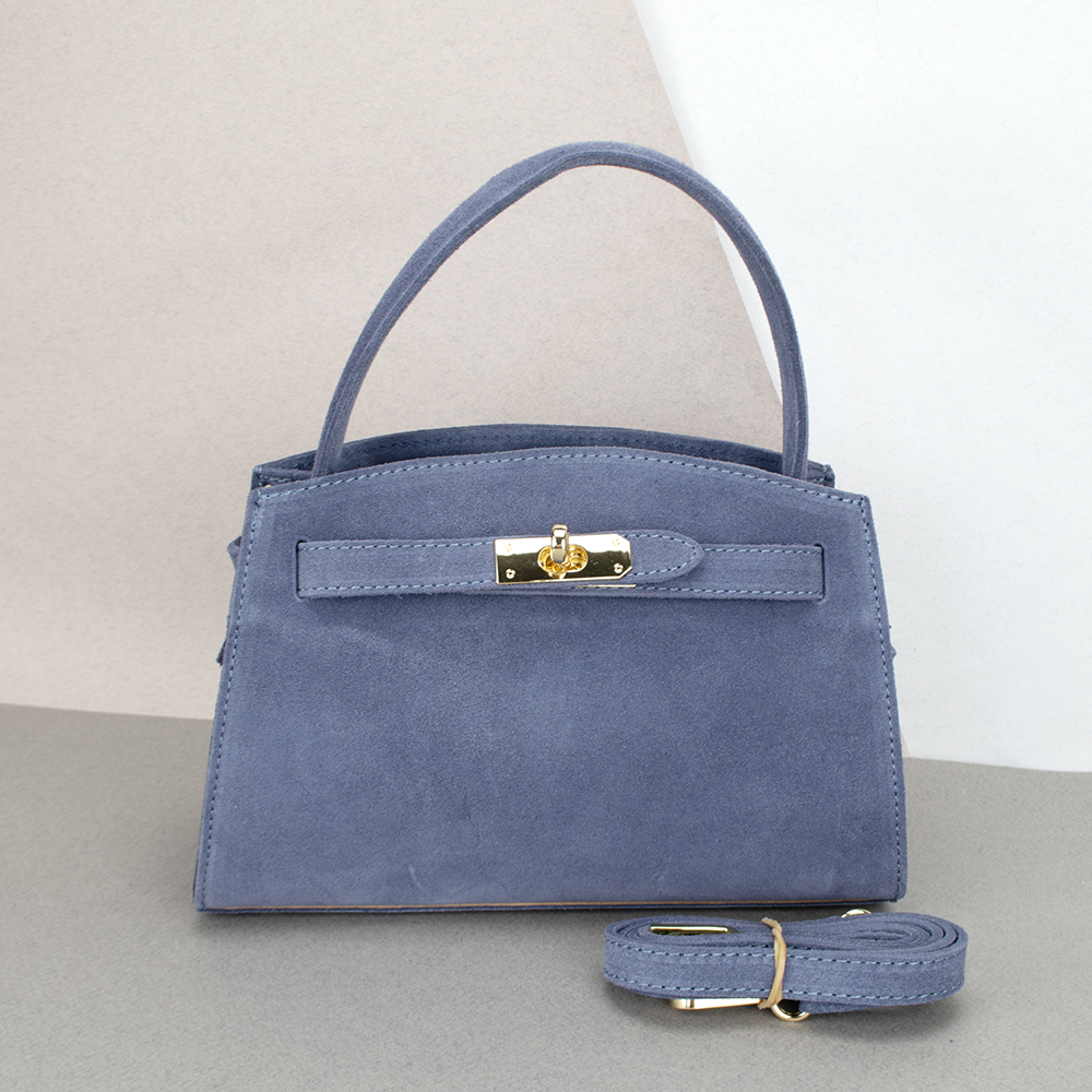 Сумка жіноча замшева Virginia Conti 03737 Джинс (2358936874) - фото 1 Сумка жіноча замшева Virginia Conti 03737 Джинс (2358936874) - фото 1