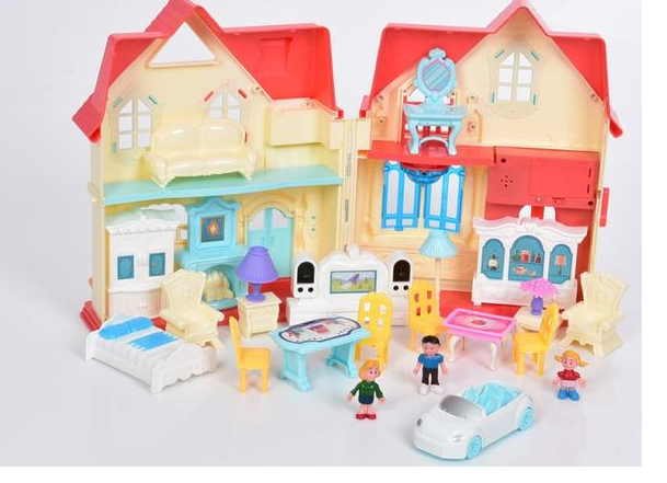 Домик Limo Toy автомобиль и фигурка 3 шт. 64-32-8 см (WD-933B) Домик Limo Toy автомобиль и фигурка 3 шт. 64-32-8 см (WD-933B)