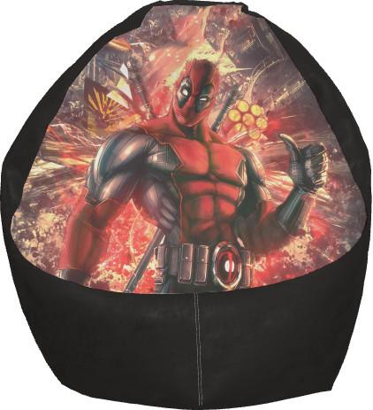 Кресло-груша DeadPool-5 M (13242020)
