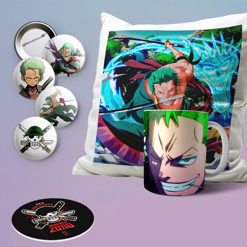 Подарочный набор Sad Roronoa Zoro with Sword аниме бокс