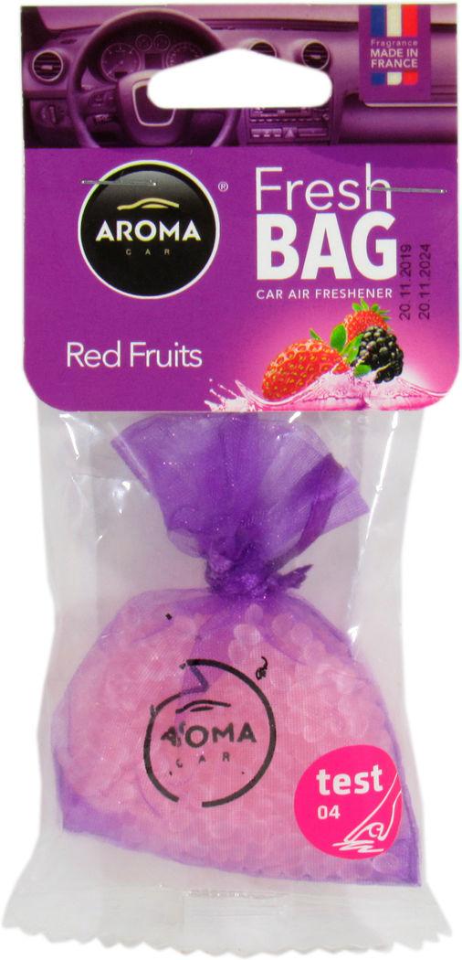 Ароматизатор для авто Aroma Car Fresh Bag Red Fruits на зеркало ароматизированные гранулы (0392640)