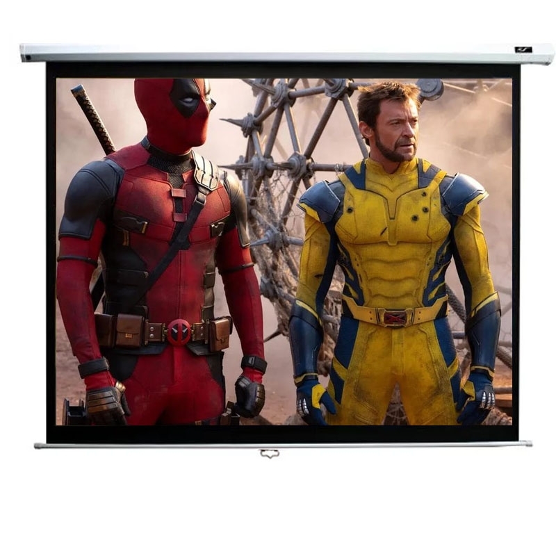 Екран проекційний Elite Screens M119XWS1 настінний ручний 119" 213,4x213,4 см/1:1 (23421907) - фото 2