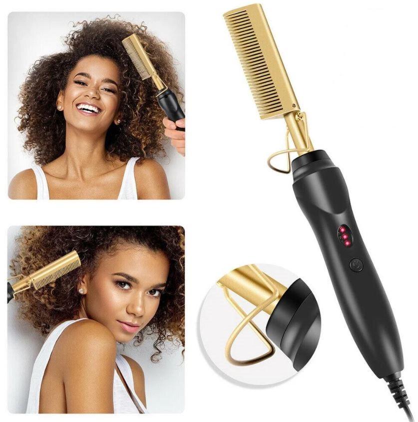 Гребінець-випрямляч для волосся High Heat Brush 7951 40 Вт Чорний (4db513d6) - фото 6 Гребінець-випрямляч для волосся High Heat Brush 7951 40 Вт Чорний (4db513d6) - фото 6