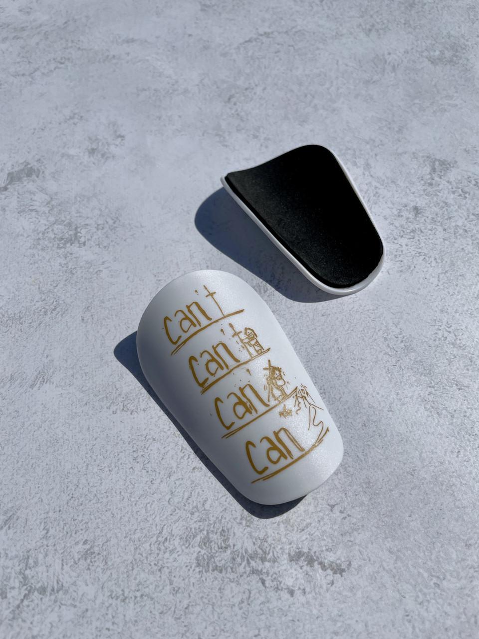 Щитки футбольные мини Can't Can Бело-золотистый (2578272888) - фото 2 Щитки футбольные мини Can't Can Бело-золотистый (2578272888) - фото 2