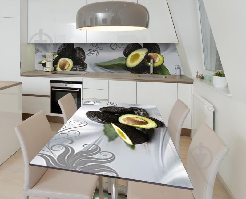 Наклейка 3Д виниловая на стол Zatarga «Авокадо хасс» 600х1200 мм (Z184263st) Наклейка 3Д виниловая на стол Zatarga «Авокадо хасс» 600х1200 мм (Z184263st)