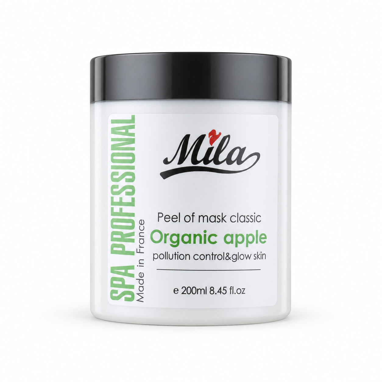 Маска альгинатная Mila Organic Apple с экстрактом яблока антивозрастная для сияния кожи 200 г