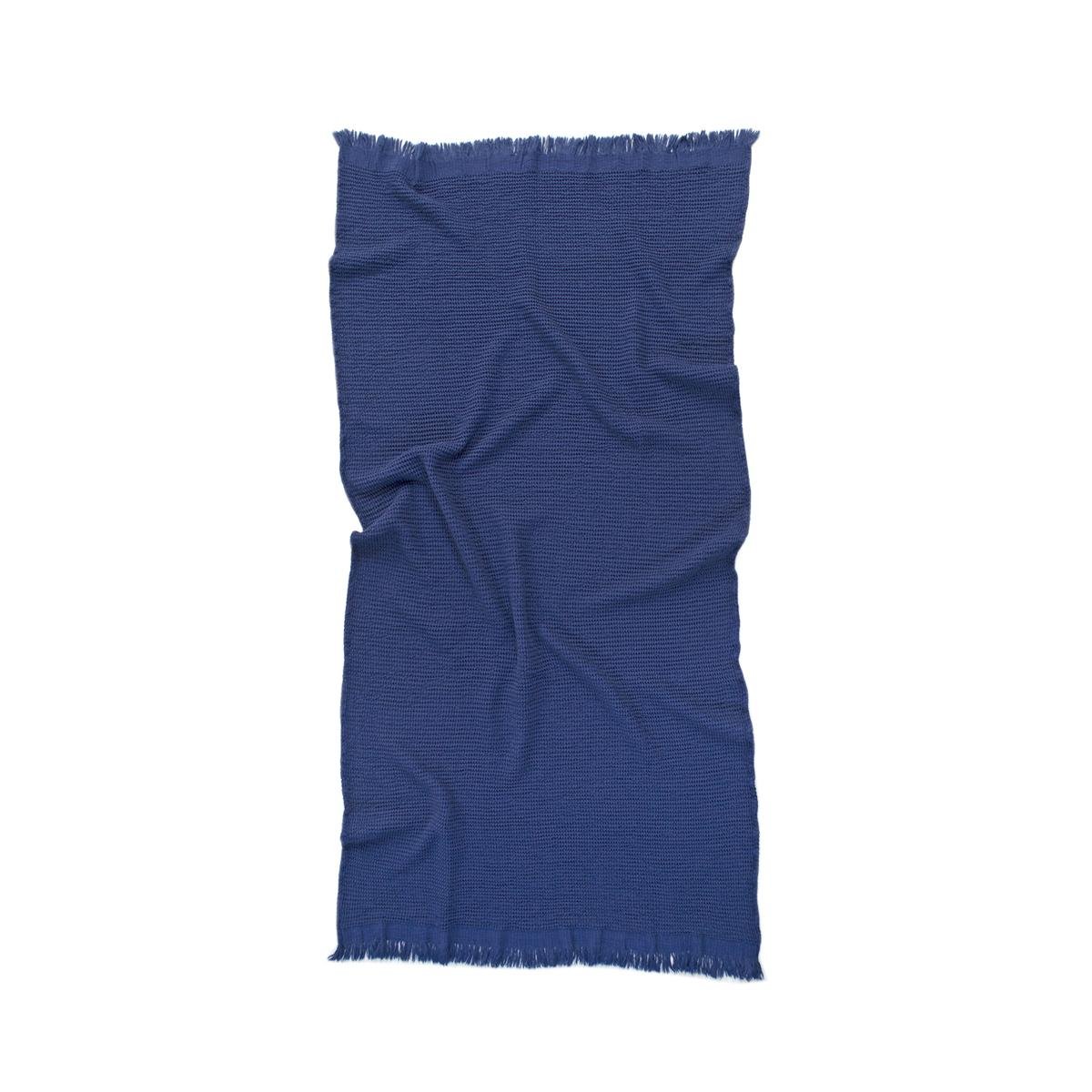 Рушник Lotus Home Rius 300 г/кв. м 90x170 см Синій (svt-2000022333160) - фото 1