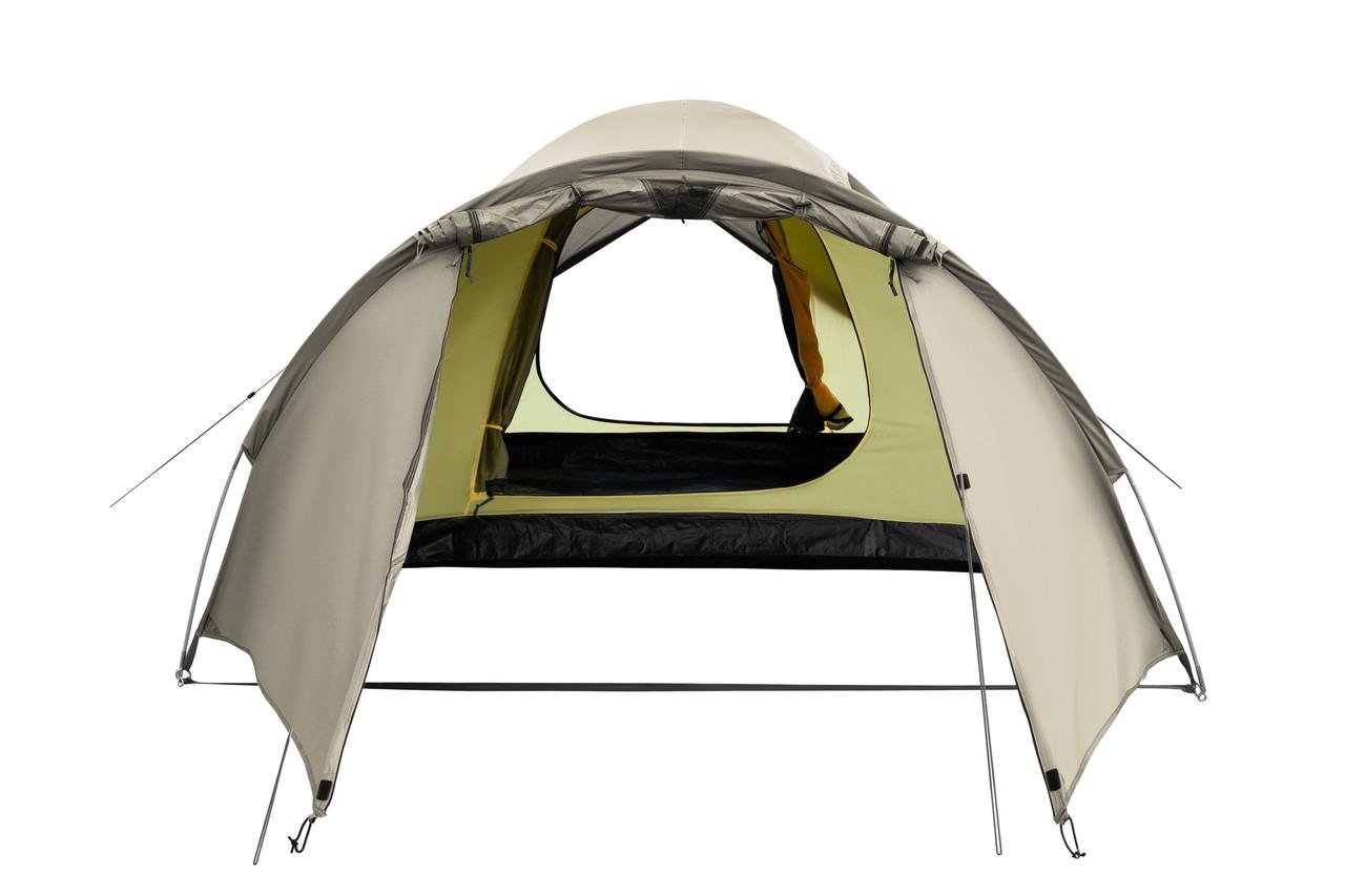 Палатка кемпинговая Tramp Lite Twister 3 с большим тамбуром Песочный (UTLT-024-sand) - фото 5