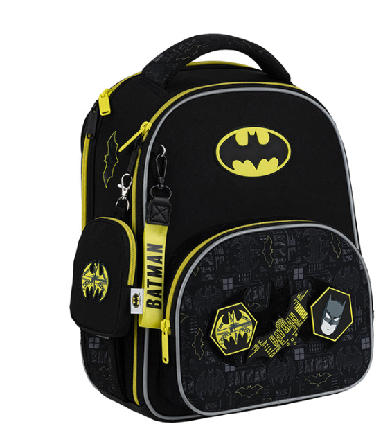 Школьный рюкзак каркасный KITE Education DC Batman DC25-556M (4063276198105)