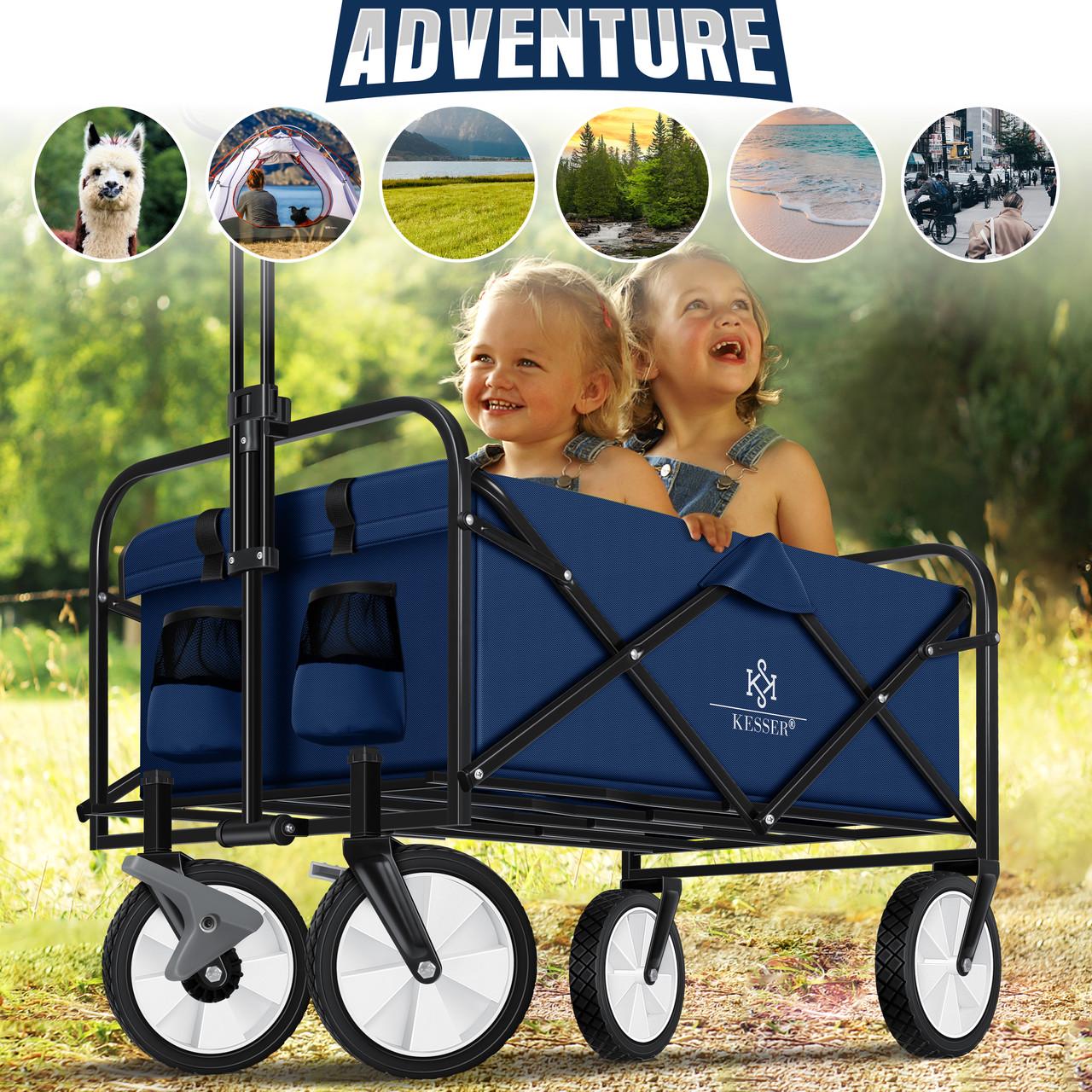 Тачка садово-строительная KESSER Oxford 600D 80 кг 90х52х102 см (4260635556228) - фото 3 Тачка садово-строительная KESSER Oxford 600D 80 кг 90х52х102 см (4260635556228) - фото 3