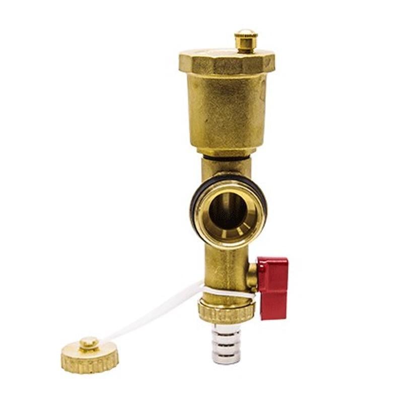 Зливна група Karro KR-1129 1" для колектора (TU-21581) Зливна група Karro KR-1129 1" для колектора (TU-21581)