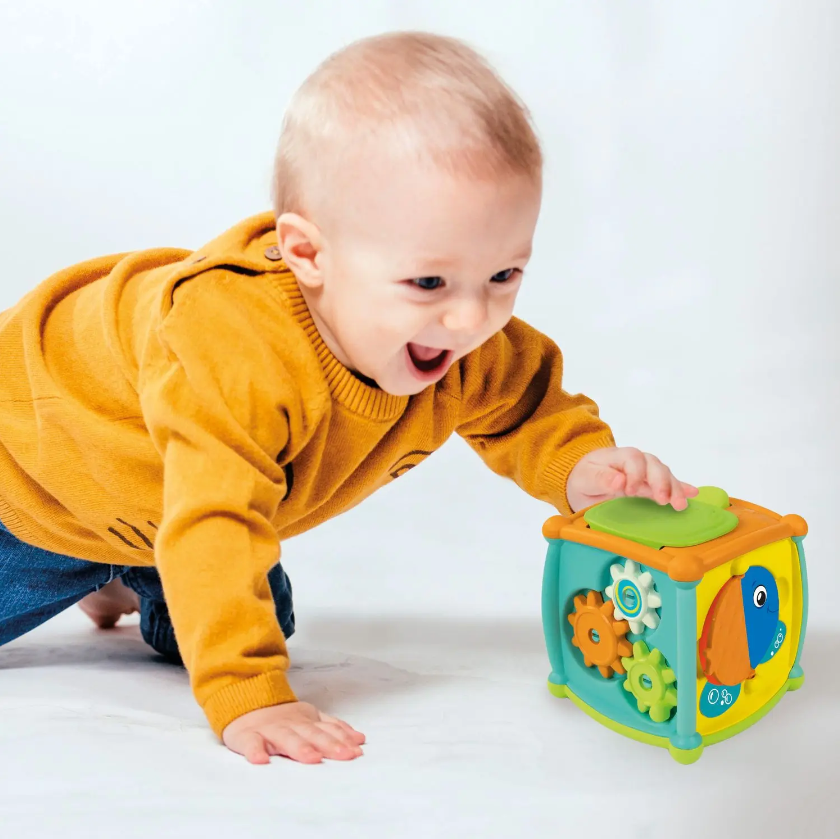 Игрушка развивающая Clementoni Peekaboo Activity Cube (143251) - фото 6