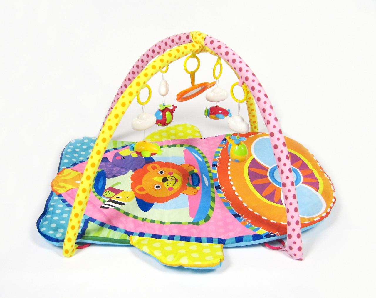 Коврик игровой развивающий 666-8D для малышей (666-8D) - фото 6 Коврик игровой развивающий 666-8D для малышей (666-8D) - фото 6