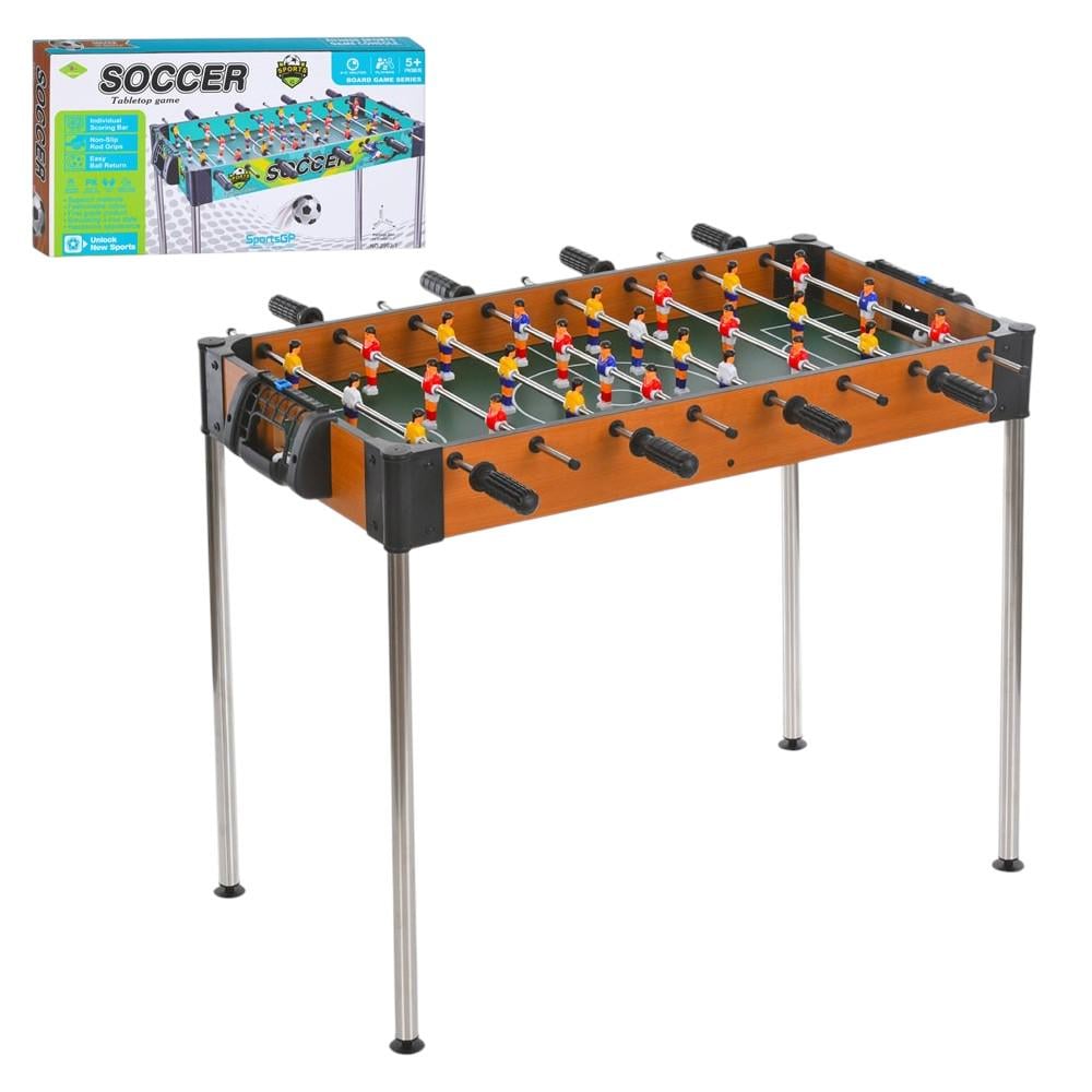 Настольный футбол 2993 деревянный на штангах с металлическими ножками 86x62x65 см (26559397)