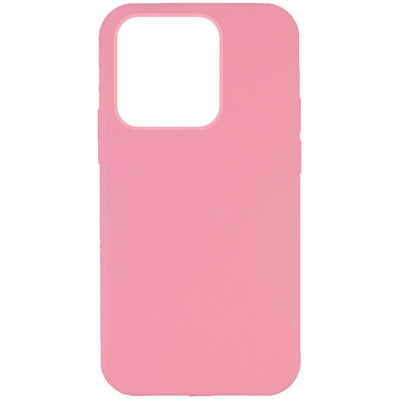 Противоударный Чехол Silicone Case Full Protective (AA) NO LOGO для Apple iPhone 13 Pro Max (6.7") Розовый/Light Pink