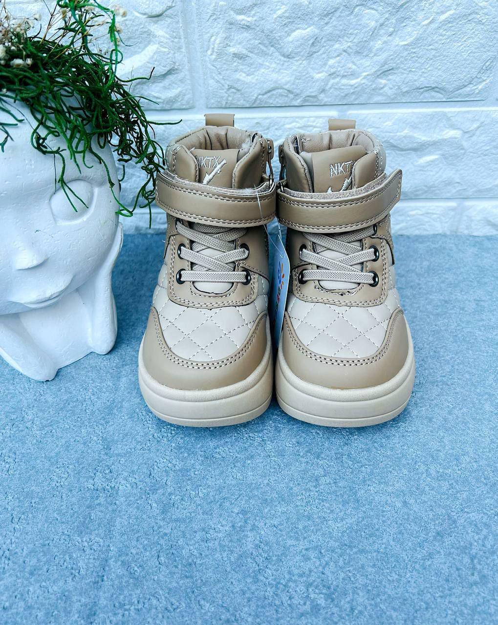 Ботинки для девочки Bessky 1614 р. 26 16,2 см (1614-1) - фото 2 Ботинки для девочки Bessky 1614 р. 26 16,2 см (1614-1) - фото 2