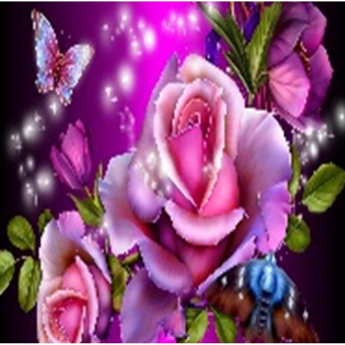 Алмазна мозаїка за номерами Josef Otten Троянда 71018_BGLE полотно на рамі 40x50 см (MTT-192009)