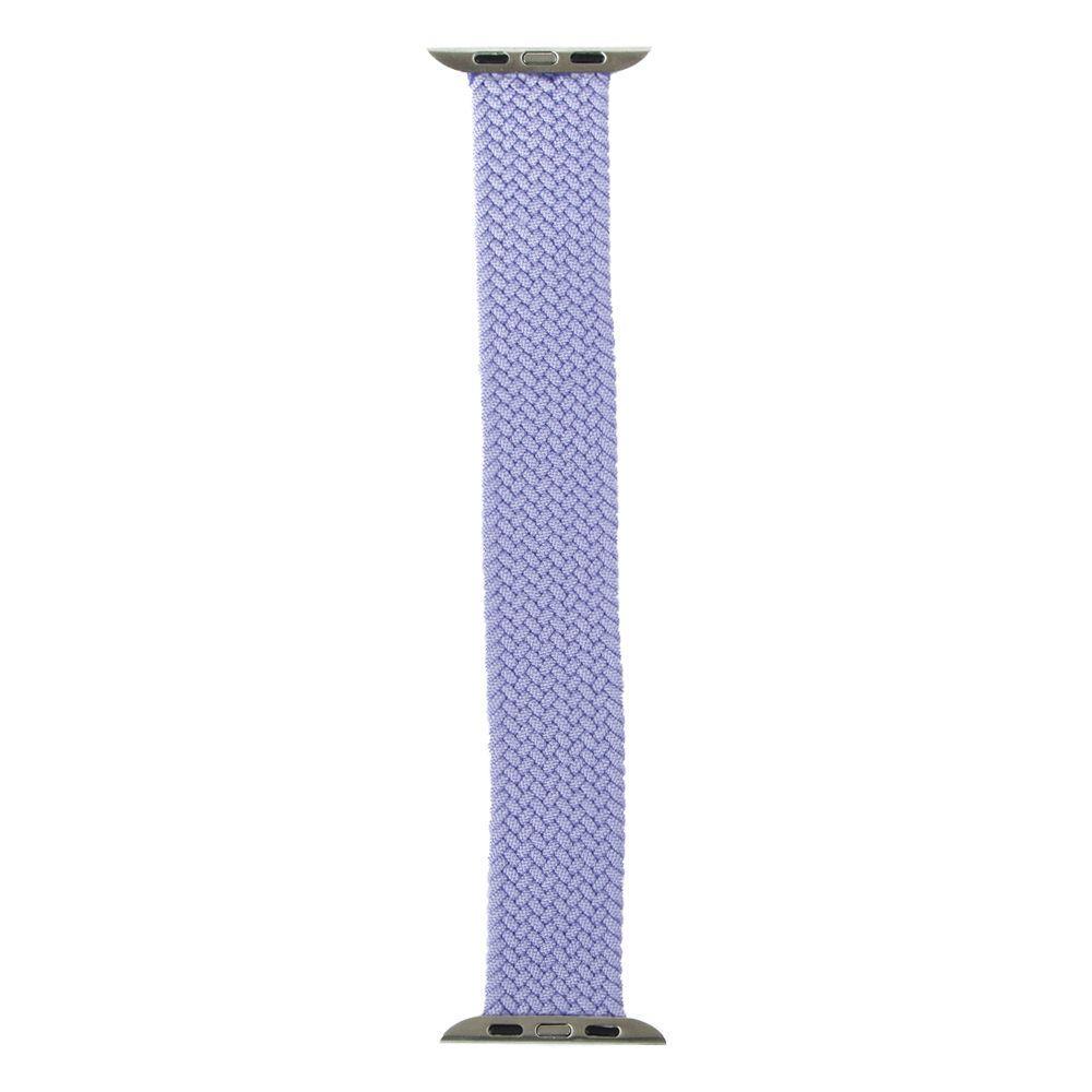 Ремешок Braided Solo Loop Band для Apple Watch 42 мм/44 мм/45 мм Size M 149 мм Сиреневый