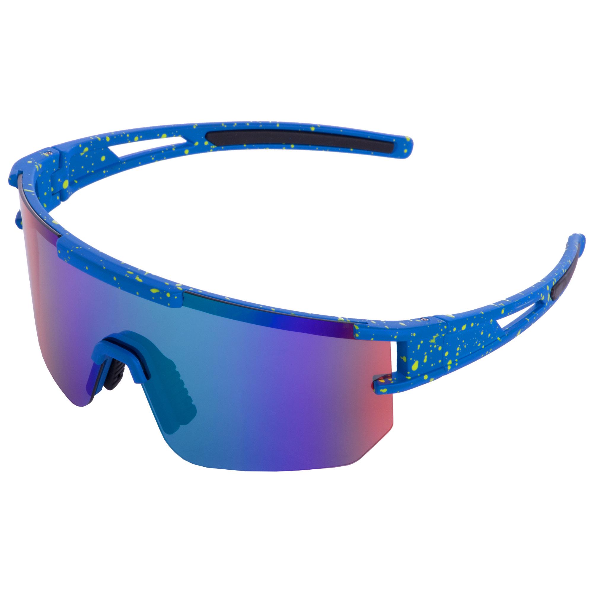 Очки спортивные SPOSUNE JH-130-BL зеркальный Зеленый (NA003073)