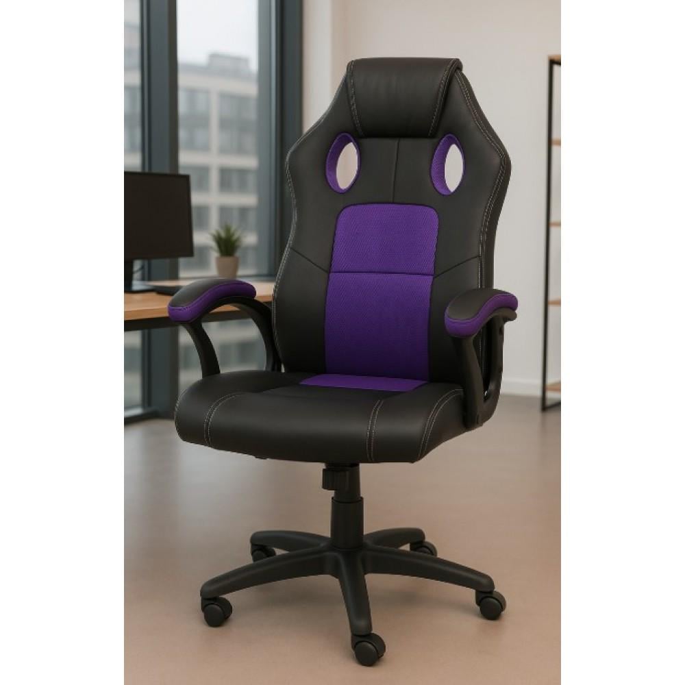 Крісло геймерське Bonro YS-6056 Фіолетовий (4240103312) - фото 6 Крісло геймерське Bonro YS-6056 Фіолетовий (4240103312) - фото 6