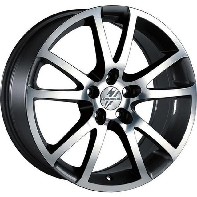 Диски литые Fondmetal 7400 8x18 5x112 ET48 DIA57.1 Titanium Polished (1001150634)