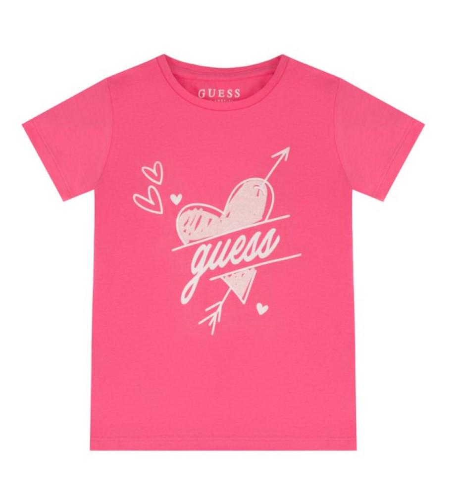 Футболка Guess Kids Pop J02I20 K6YW0 G607 152 см Pink (19385-14126)