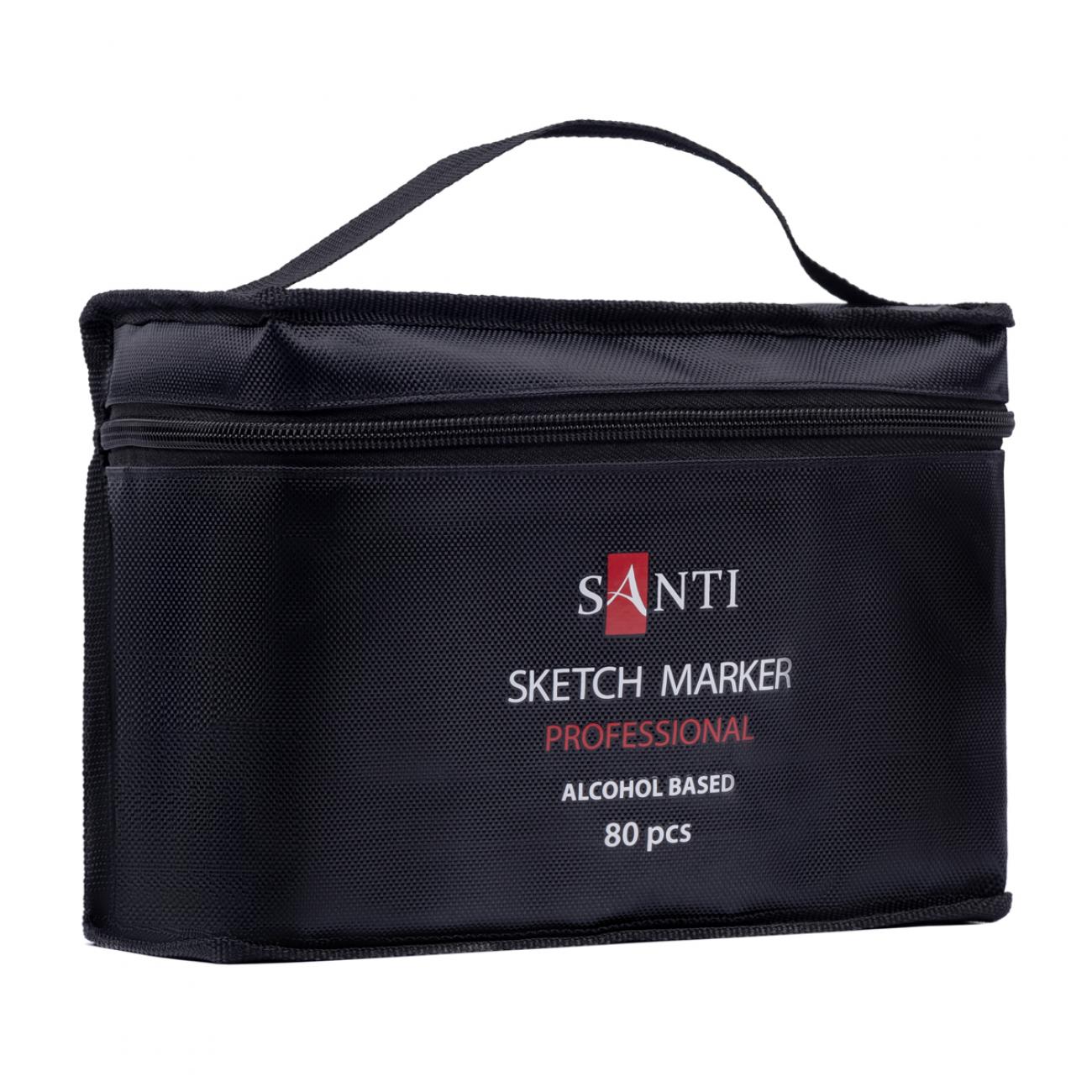 Набор маркеров Santi в сумке 80 шт. (0390601)
