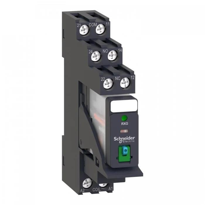 Реле проміжне Schneider Electric Zelio Relay 2CO 24V DC 5A (RXG22BDPV)