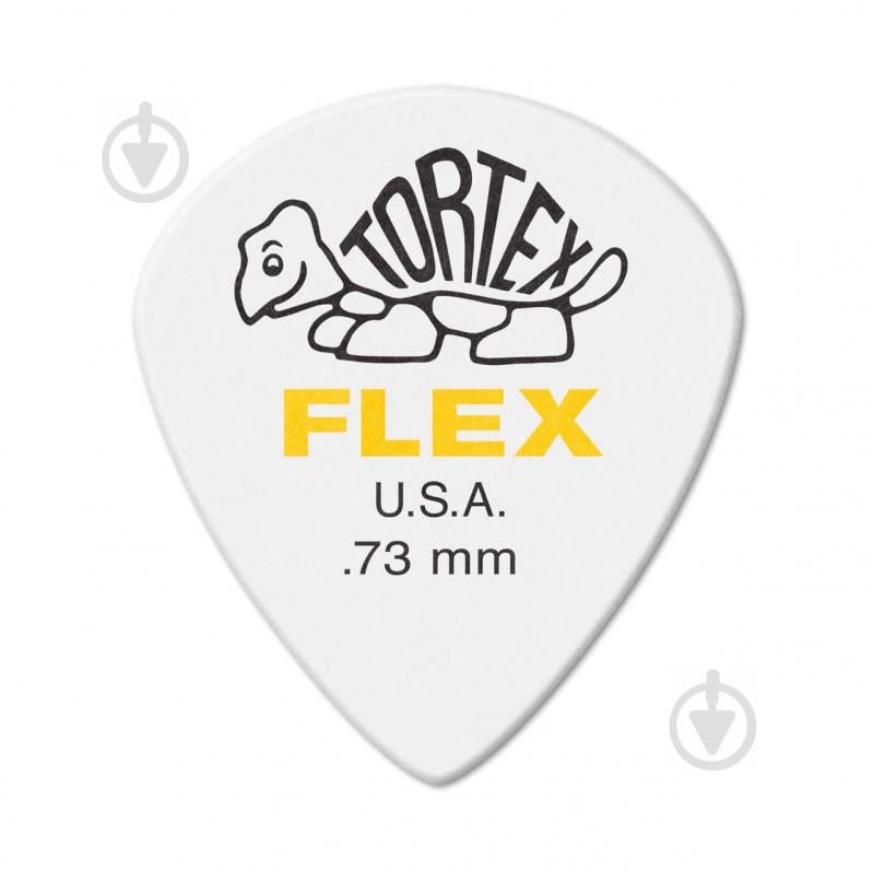 Медіатори Dunlop 4660 Tortex Flex Jazz III XL 0.73 mm (1 шт.) Медіатори Dunlop 4660 Tortex Flex Jazz III XL 0.73 mm (1 шт.)