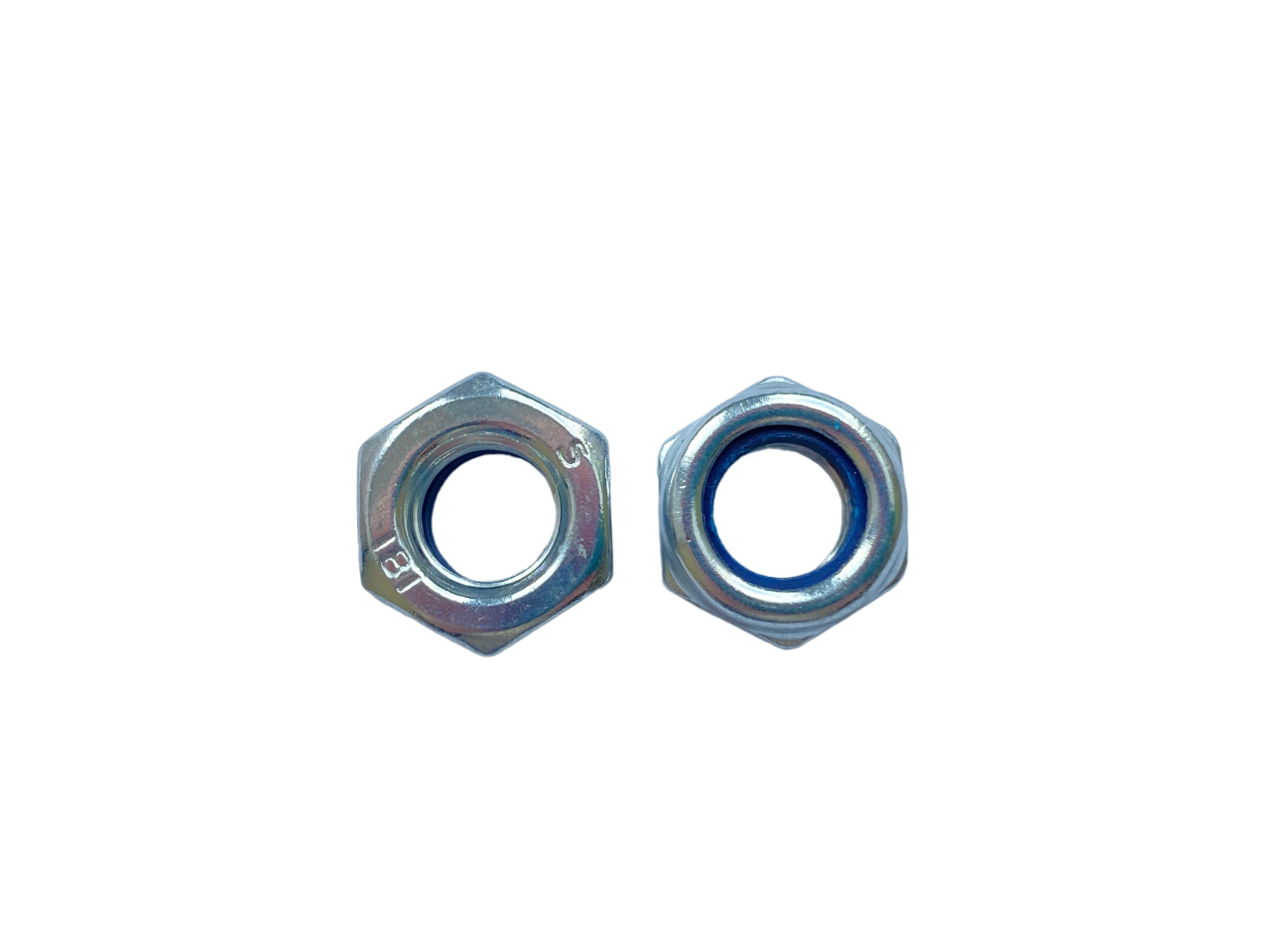 Контр гайка с пластиковым кольцом M8 DIN985 (6P M8) - фото 2