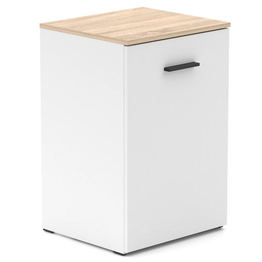 Стіл-тумба трансформер Knap Knap Hobana Білий/Дуб сонома (S201000121) - фото 2 Стіл-тумба трансформер Knap Knap Hobana Білий/Дуб сонома (S201000121) - фото 2