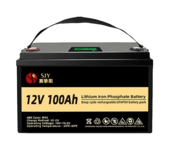 Акумулятор SJY LifePo4 12,8V BMS 100A ЗП 14.6В 10А 1280Wh