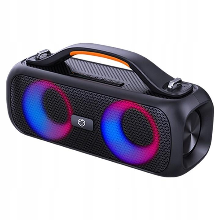 Акустична система Manta SPK216 TWS/Bluetooth/підсвітка/FM 40 Вт Black