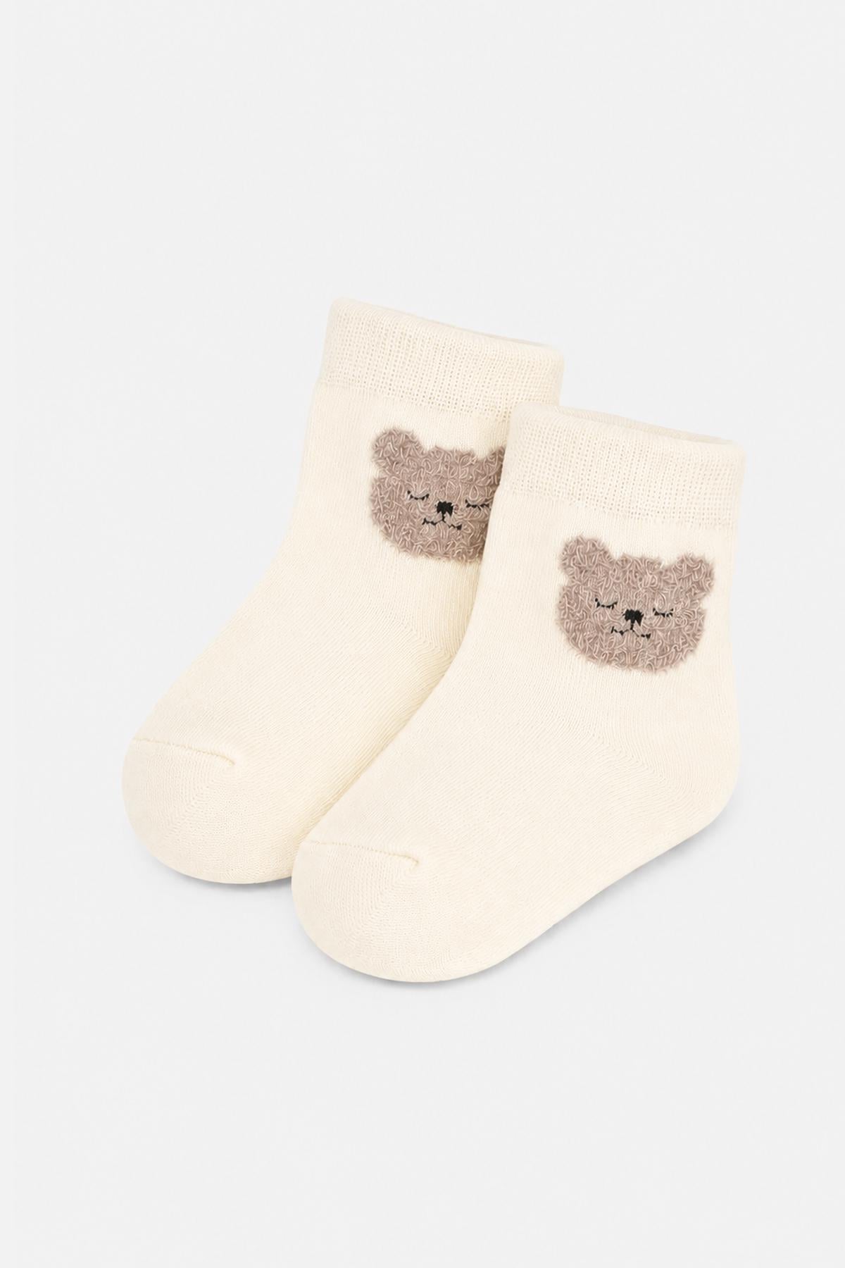Носки высокие для девочки Yuki ЦБ-00285574 р. 17-19 Молочный (SKT001088489)